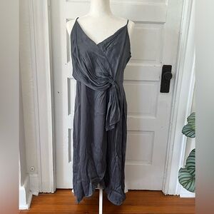 Anthropologie | Giverny Midi Slip Dress